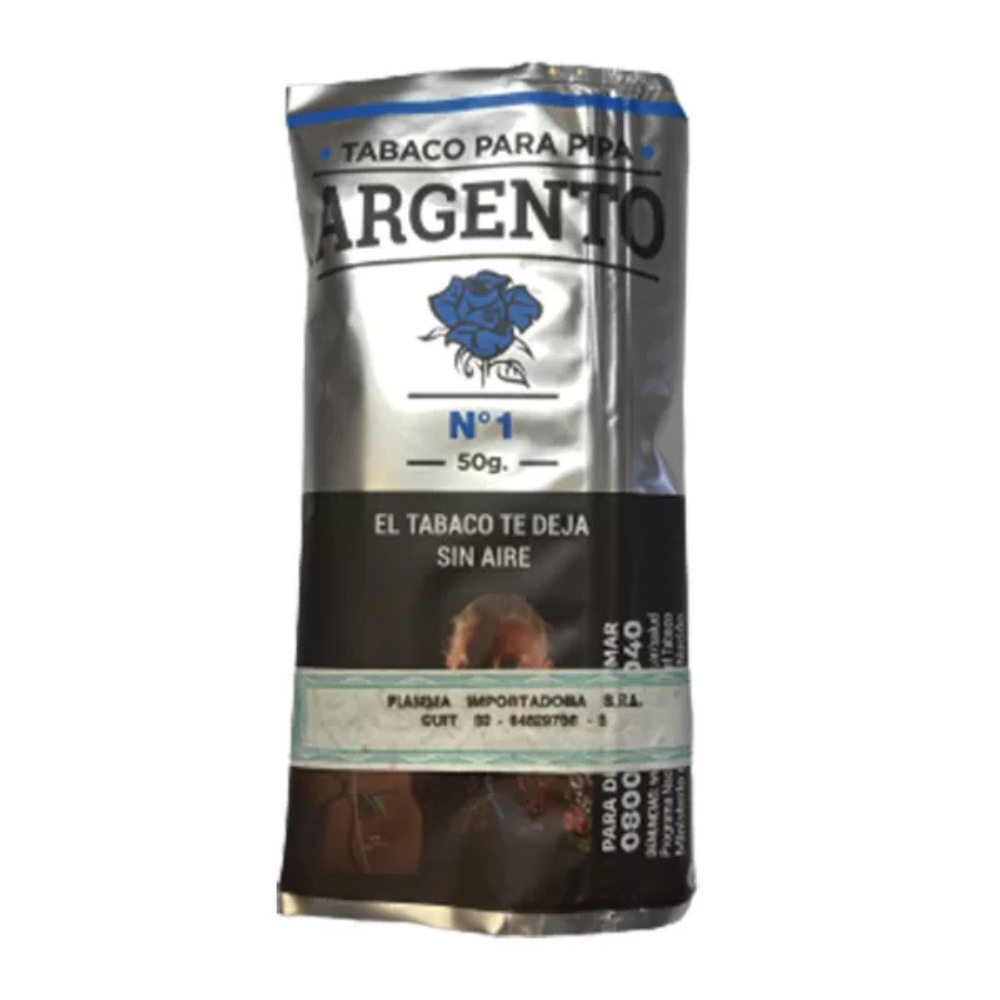 TABACO ARGENTO VAINILLA N1 50gr