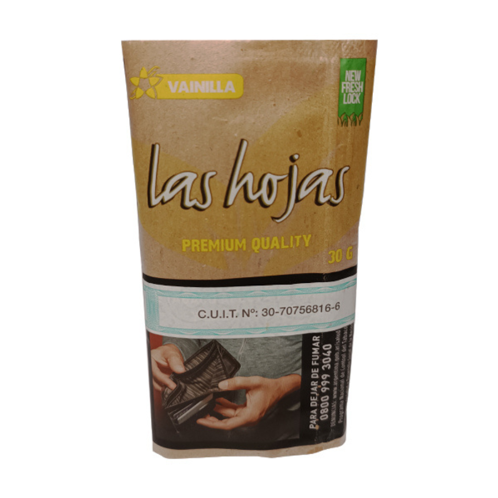 TABACO ARMAR LAS HOJAS PREMIUM N2 VAINILLA X30gr