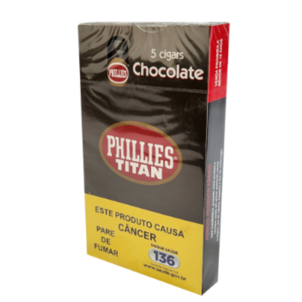 PHILLIES TITAN CHOCO CIGARPACK x5